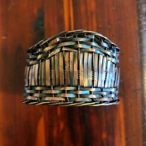 Metallic Wrist Cuff Bracelet